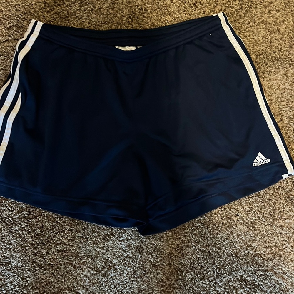 Adidas shorts.  Worn once